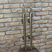 Antique Brass Shop Door Handle (1)