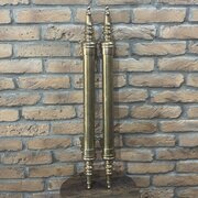 Antique Brass Shop Door Handles (2)