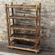 Early 20th Century Wooden Shoe Trolley SR21