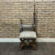 4 Mid-Century Revival Chair With Ornate Detailing