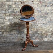 Victorian Mahogany Gentleman’s Shaving Mirror 