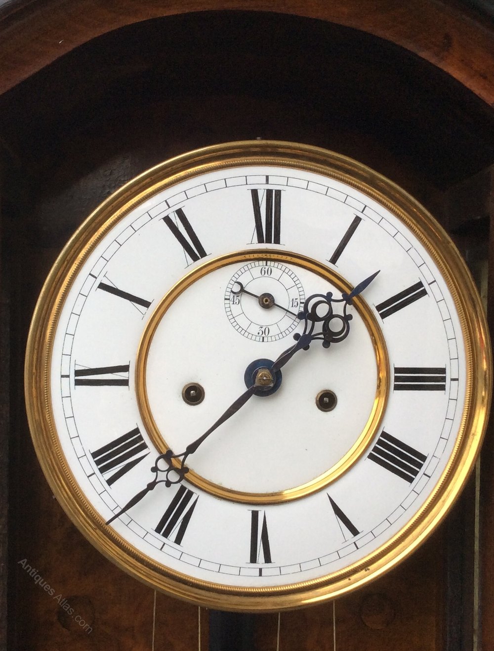 Antiques Atlas Antique Double Weighted Vienna Wall Clock