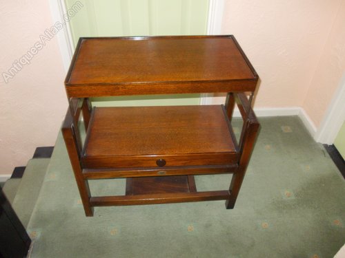 イギリス 1960s Trolley & Table Besway ワゴン Vintage_Art_Deco_Besway_Oak_Fo