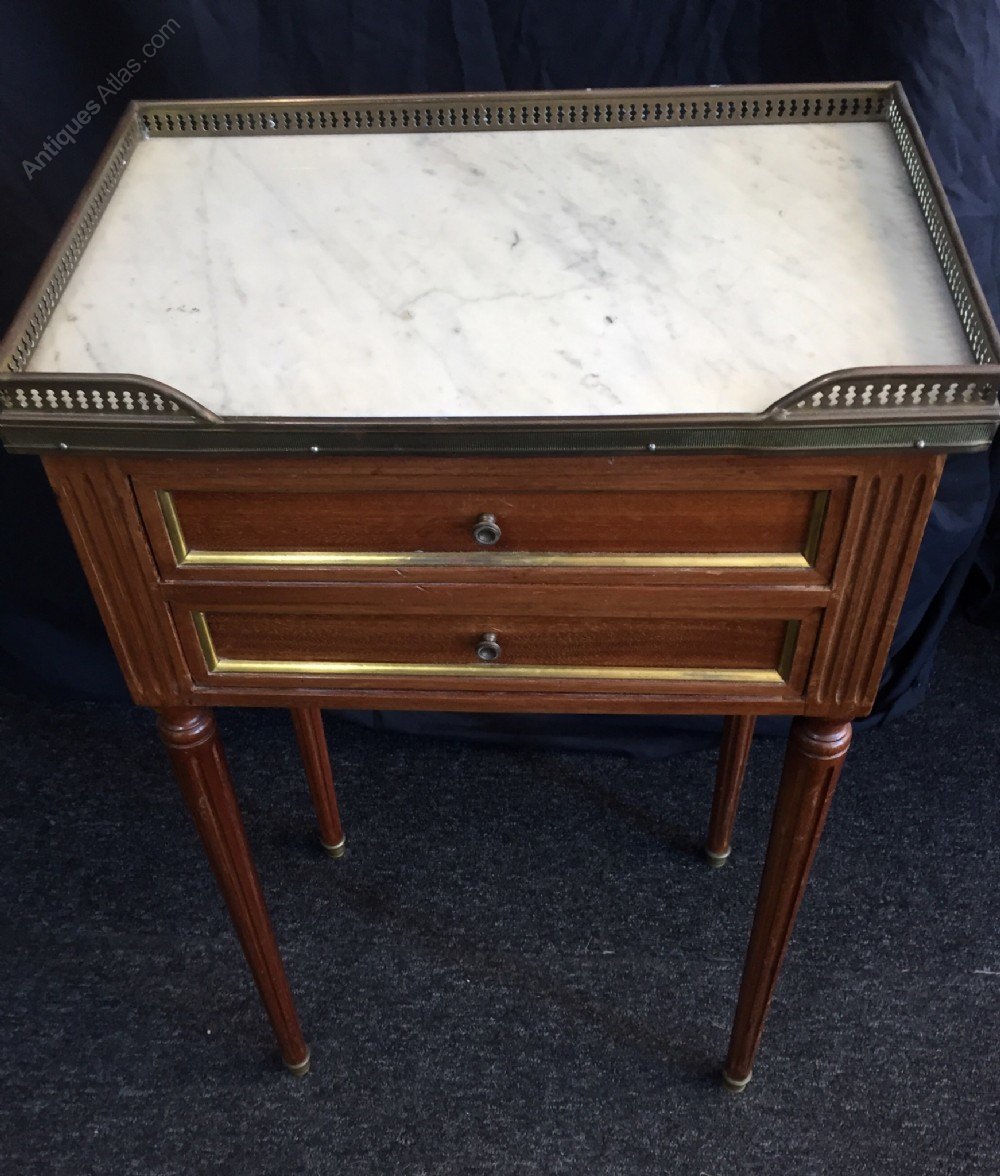 French Bedside With Pull Out Tray 19c Antiques Atlas