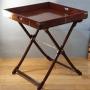 Mahogany Campaign Butlers Tray 19th Century