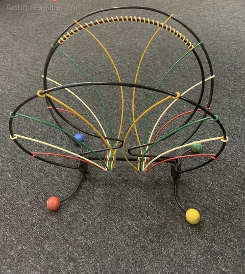 Antiques Atlas - Vintage Atomic / Sputnik Design Magazine Rack C1960