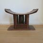 19th Century Decorative Ashanti Stool Ghana