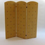 Early 20th Century Fabric Screen Room Divider