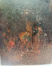 Dutch Tavern Scene Oil On Board 18th Century-Fault