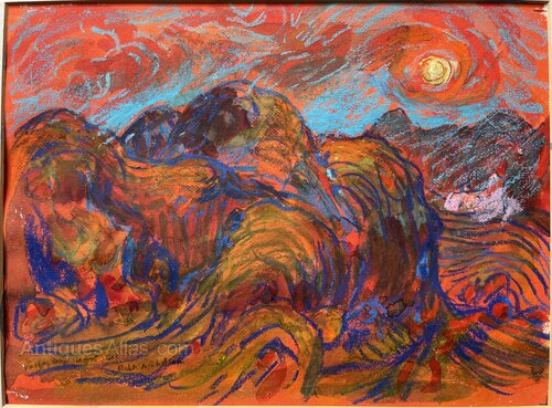 Antiques Atlas - Mixed Media - Bedar Almeria - R Nicholson - 1980 ...