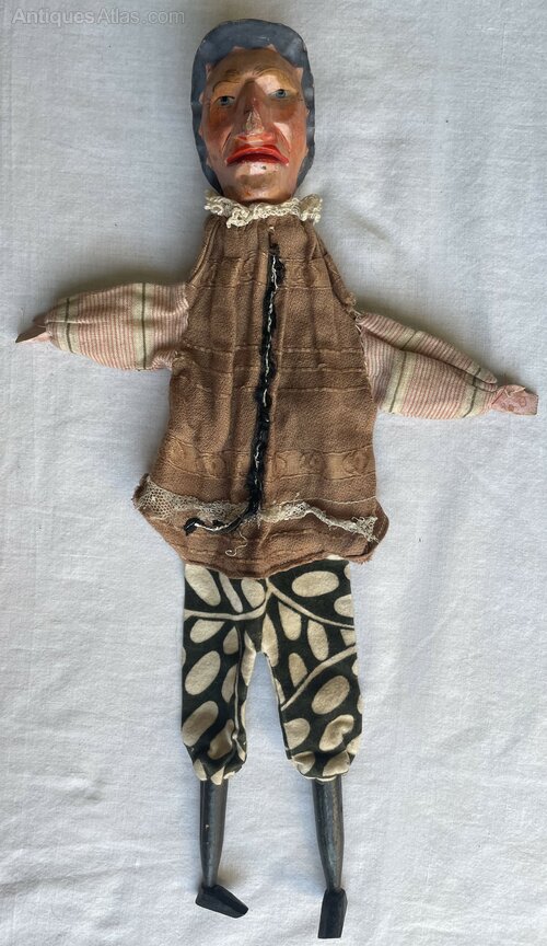 Antiques Atlas Original Victorian Punch And Judy Puppets Stage