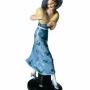 Art Deco Beautiful Flapper Girl Figurine By Wagner