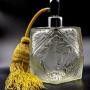 Art Deco Bohemian Czech Glass Scent Bottle