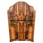 Art Deco Burl Walnut Cloud Shaped Writing Bureau 