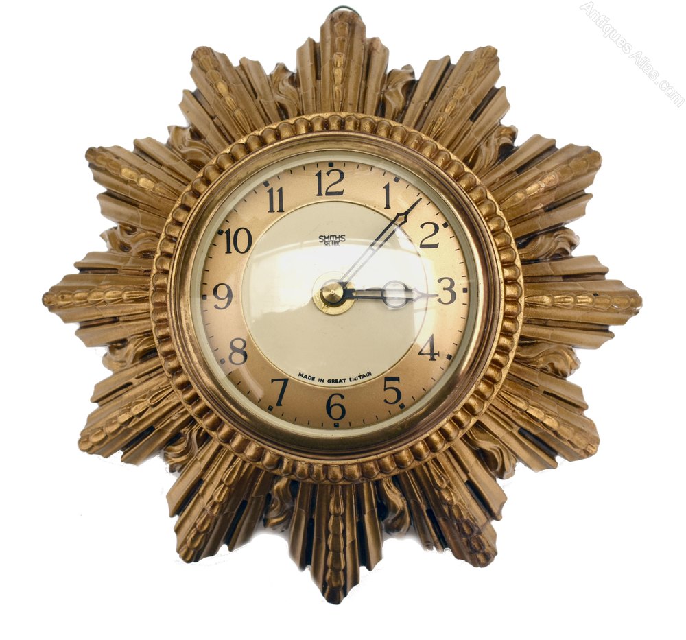 Antiques Atlas Art Deco English Wall Clock By Smiths C1930 As036a1836