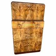Art Deco Figured Walnut Cocktail Cabinet, C1930