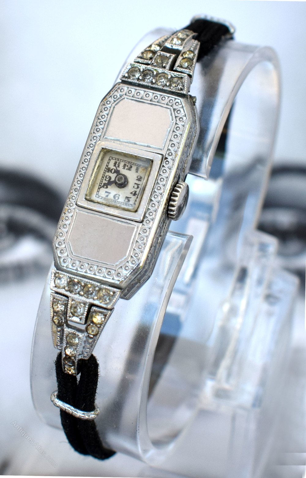 solid silver watch womens