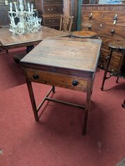 Georgian Mahogany Architect’s Or Reading Table