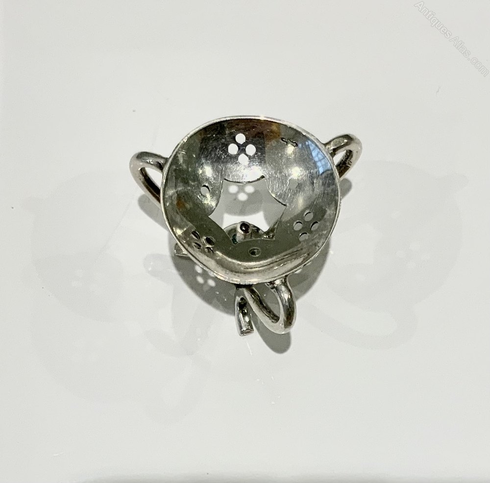 Antiques Atlas Dutch Miniature Silver Teapot Stand