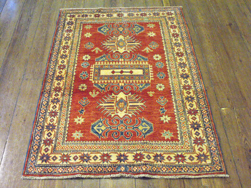 Antiques Atlas Afghan Kazak Rug 179cm X 125cm Afghan Kazak Rug 179cm X 125cm