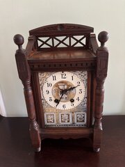 An Aesthetic Movement Mantel Clock