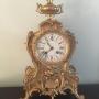 French Gilt clock 