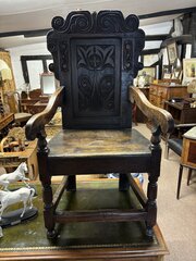 Oak Wainscott Chair
