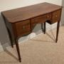 Regency Mahogany Bowfront Dressing/Writing Table