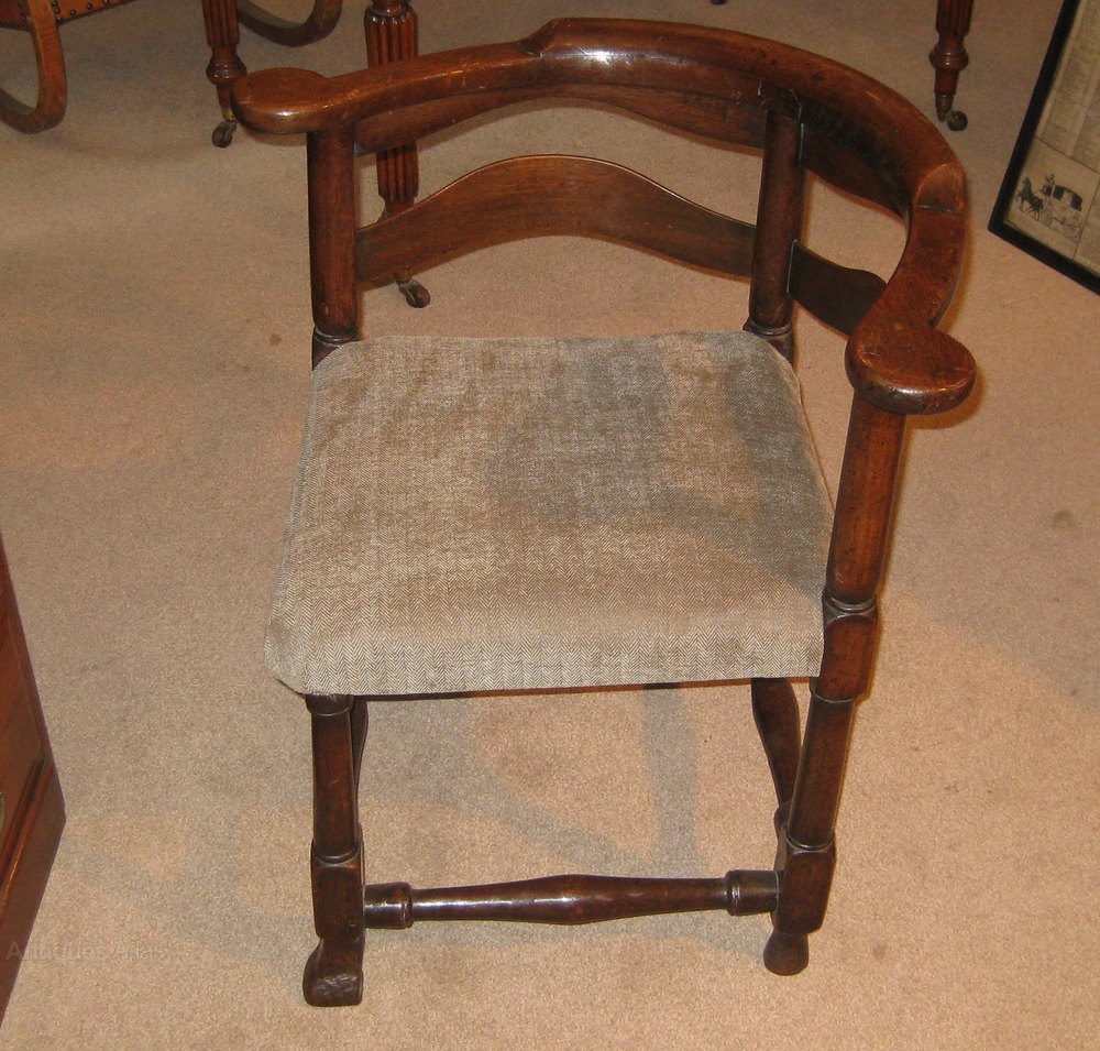 Early Georgian Mahogany Corner Desk Chair Antiques Atlas Corner Chairs Desk Chair