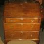 Early Georgian solid oak bureau.