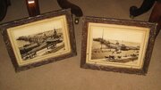 Lovely Framed Photographs Of The 2 Brighton Piers