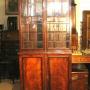 Victorian Mahogany Bookcase Cabinet.