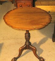 Victorian Mahogany Tilt Top Table 