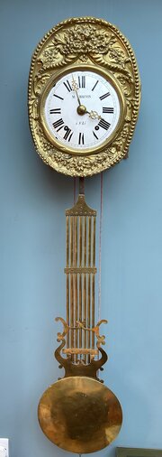 19th Century French Comtoise Clock