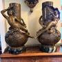 Pair of Regulate Vases by Louis Moreau