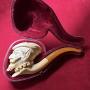 19th Century Mephistopheles Devil Meerschaum Pipe