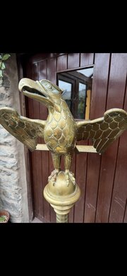 C19th Brass Eagle Lectern 
