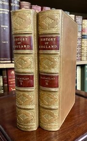 1889 History Of England By Lord Macaulay 2 Vol Set