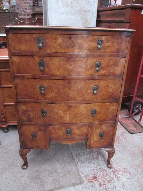Walnut Linen Chest Antiques Atlas