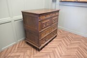 17th Century Oak Chest of Drawers or Garret Chest