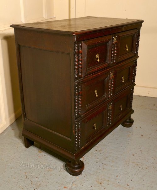 17th Century Small Oak Chest Of Drawers Antiques Atlas