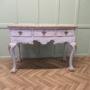 18th Century Baroque Bow Front Painted Console  