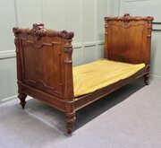 19th Century French Empire Style Bed Or Single Bed