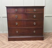 19th Century Mahogany Chest Of Drawers By Gillows