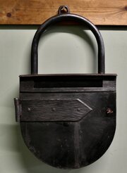 19th Century Trade Sign Letter Box Locksmith