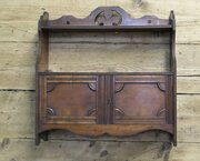 2 Door Art Deco Design Wall Cabinet With Shelf