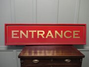 5.5 Ft Long Entrance Sign  Prominent Welcome Board