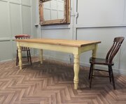 6ft. Long Pine Farmhouse Table  