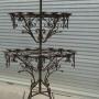 7ft3” Tall Medieval Candelabra. Castle Torchere 
