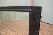 A 19th Century Gothic Carved Oak Mirror